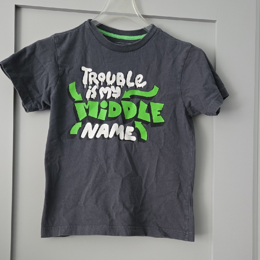 Old Navy Gray and Green Short Sleeve Tees